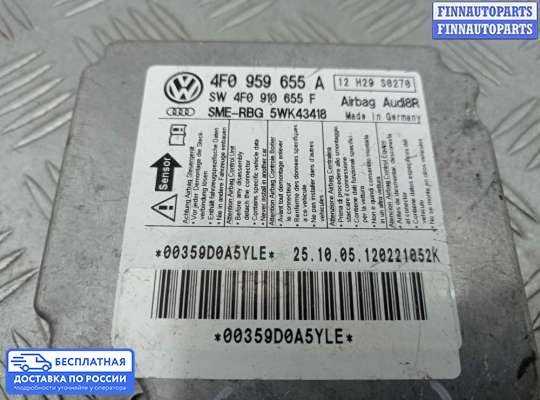 ЭБУ AIRBAG (электронный блок управления подушками безопасности) на Audi A6 (C6)