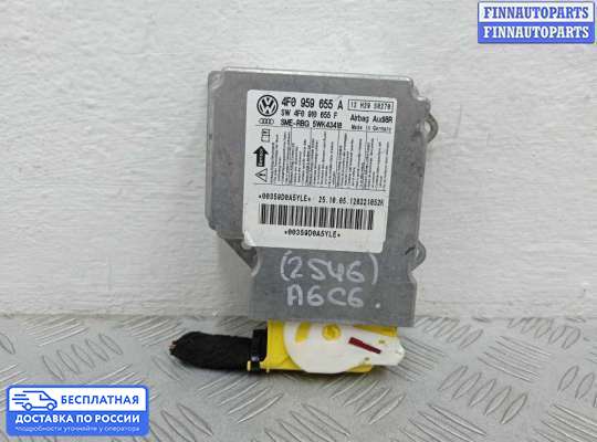 ЭБУ AIRBAG (электронный блок управления подушками безопасности) на Audi A6 (C6)