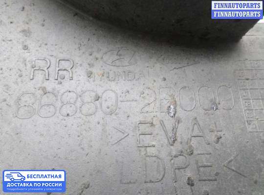 Брызговик колеса (резиновый) на Hyundai Santa Fe II (CM)