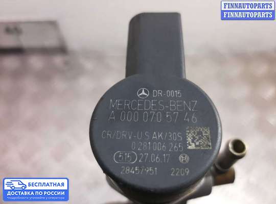 Рампа (рейка) топливная на Mercedes-Benz Sprinter (906)