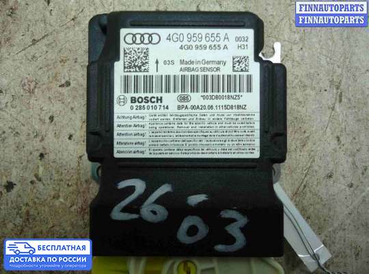 ЭБУ AIRBAG (электронный блок управления подушками безопасности) на Audi A6 (C7)