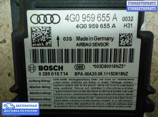 ЭБУ AIRBAG (электронный блок управления подушками безопасности) на Audi A6 (C7)