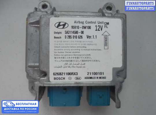 ЭБУ AIRBAG (электронный блок управления подушками безопасности) на Hyundai Santa Fe II (CM)