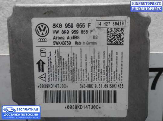 ЭБУ AIRBAG (электронный блок управления подушками безопасности) на Audi A5 (8T)