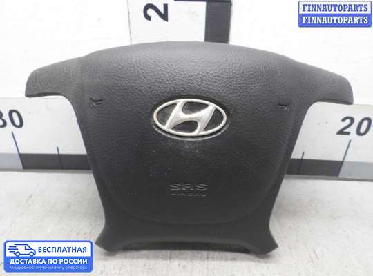 Подушка безопасности водителя (AirBag) на Hyundai Santa Fe II (CM)
