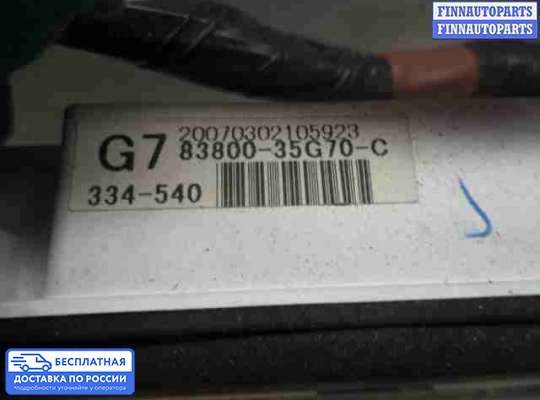 Щиток приборов на Toyota FJ Cruiser