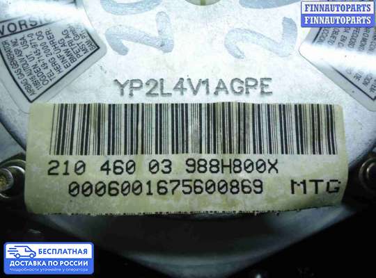 Подушка безопасности водителя (AirBag) на Mercedes-Benz E (W210)