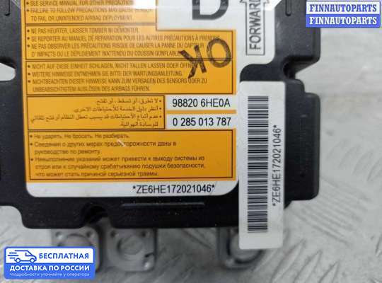 ЭБУ AIRBAG (электронный блок управления подушками безопасности) на Infiniti Q50 (V37)