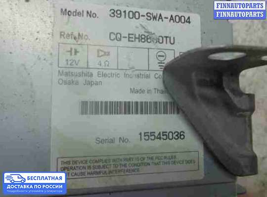 Магнитола на Honda CR-V III (RE)