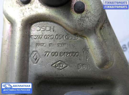 Моторчик дворников (стеклоочистителя) на Renault Laguna I