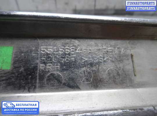 Молдинг на Jeep Grand Cherokee III (WK, WH)