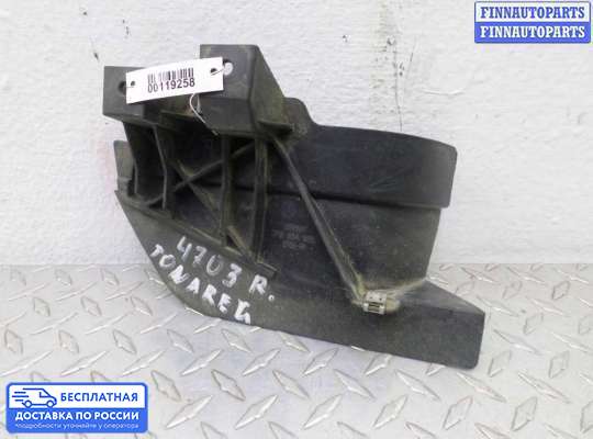 Брызговик колеса (резиновый) на Volkswagen Touareg II (7P)