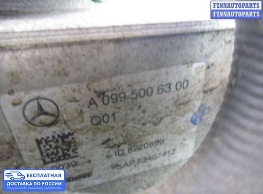 Радиатор масляный на Mercedes-Benz S (W222)