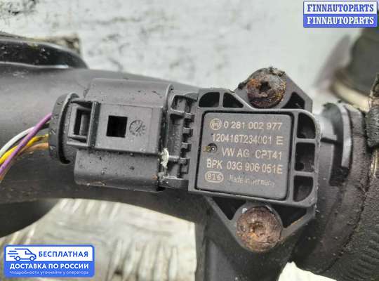 Воздухозаборник на Volkswagen Golf VI (5K)