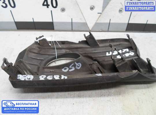 Решетка (заглушка) бампера на Infiniti Q50 (V37)