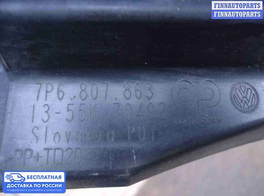 Кронштейн бампера на Volkswagen Touareg II (7P)