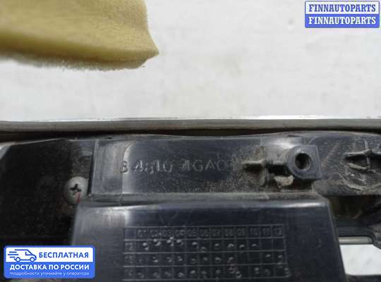 Планка подсветки номера на Infiniti Q50 (V37)