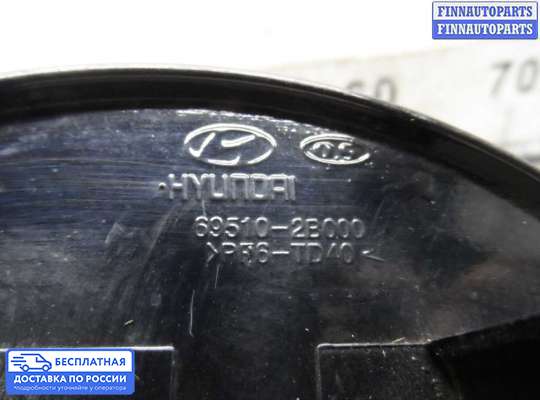 Лючок бензобака на Hyundai Santa Fe II (CM)