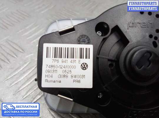 Переключатель света на Volkswagen Touareg II (7P)