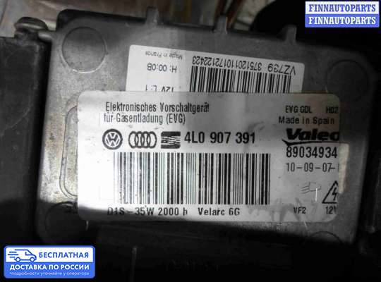 Фара передняя на Audi Q7 (4L)