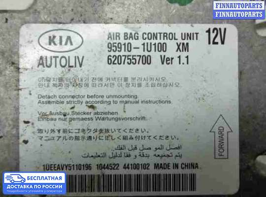 ЭБУ AIRBAG (электронный блок управления подушками безопасности) на Kia Sorento II (XM)