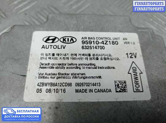ЭБУ AIRBAG (электронный блок управления подушками безопасности) на Hyundai Santa Fe III (DM, NC)
