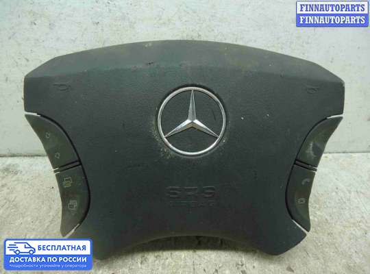 Подушка безопасности водителя (AirBag) на Mercedes-Benz S (W220)