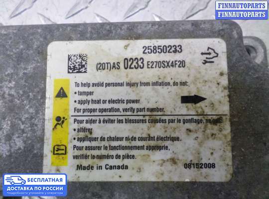 ЭБУ AIRBAG (электронный блок управления подушками безопасности) на Suzuki XL7 II