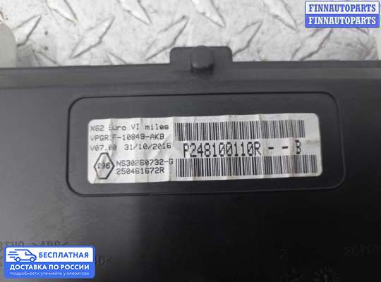 Щиток приборов на Renault Master III