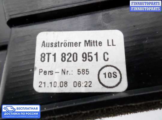 Дефлектор обдува салона на Audi A5 (8T)