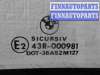 купить Стекло двери задней правой на BMW 5-Series E39  рестайлинг 2000 - 2004