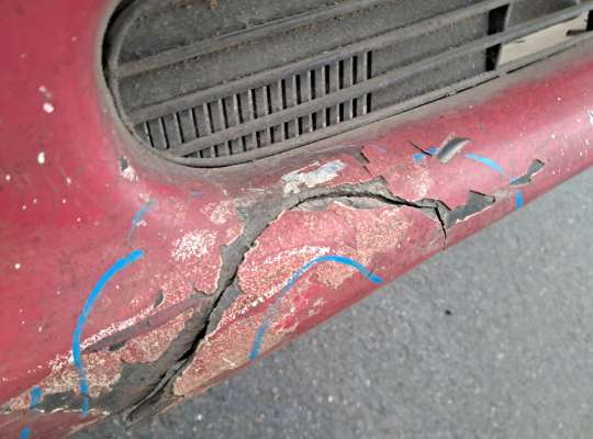 купить Бампер передний на Opel Vectra B