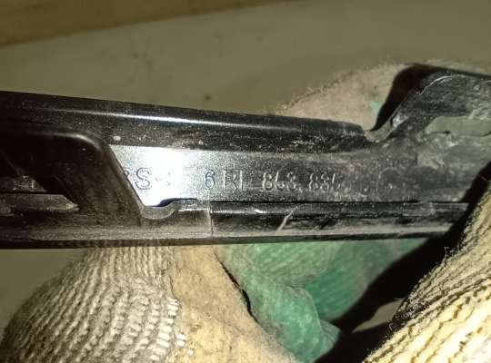 купить Молдинг заднего бампера на Volkswagen Polo Mk5 (6R/6C)