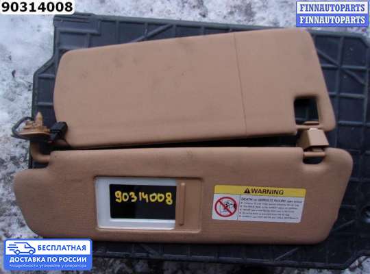 Козырек солнцезащитный на Porsche Cayenne I (955/957)