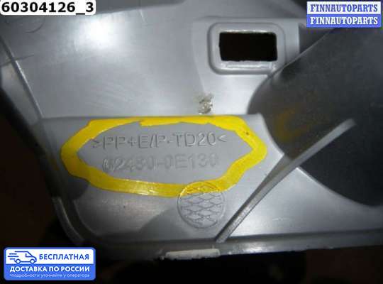 Пластик на Toyota Highlander III (XU50)