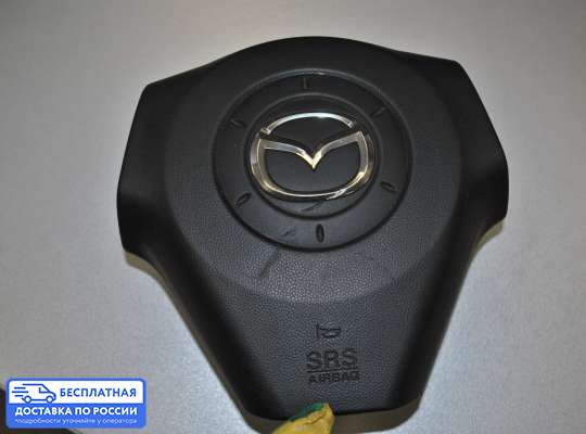 Подушка безопасности водителя (AirBag) на Mazda 3 I (BK)