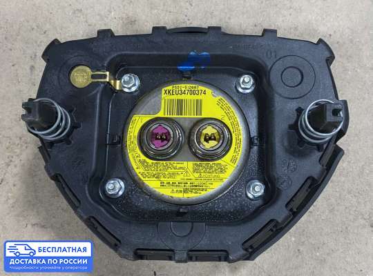 Подушка безопасности водителя (AirBag) на Opel Astra H / Classic