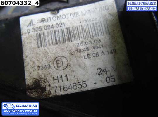 Фара противотуманная (ПТФ) на BMW 1 (E81/E82/E87)