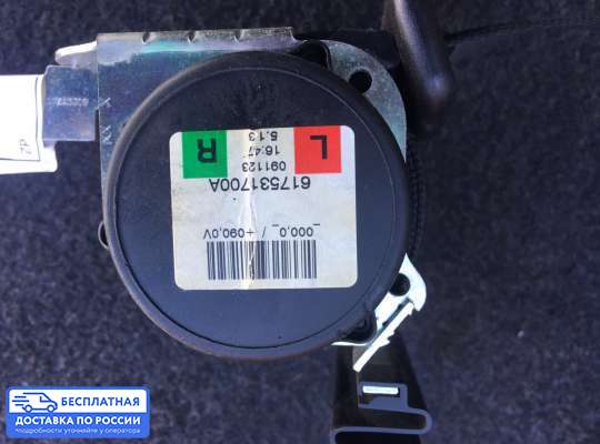 Ремень безопасности на BMW 3 (E90/E91/E92/E93)