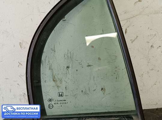 Стекло (форточка) боковой двери на Honda Civic VIII (4D, 5D)