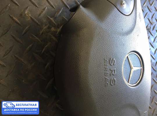 Подушка безопасности водителя (AirBag) на Mercedes-Benz E (W211)