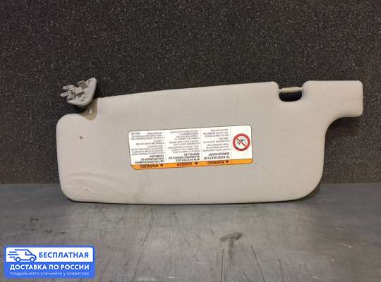 Козырек солнцезащитный на Mitsubishi Outlander I (CU)