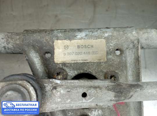 Трапеция дворников (стеклоочистителя) на Peugeot 206