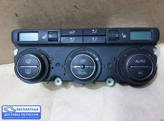 Блок управления печкой на Volkswagen Passat B6 (3C)