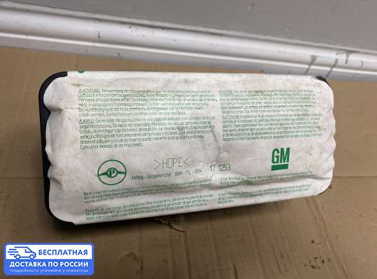 Подушка безопасности пассажира (AirBag) на Opel Zafira A