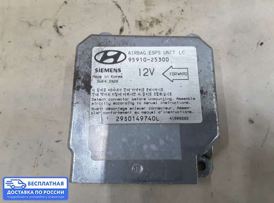 ЭБУ AIRBAG (электронный блок управления подушками безопасности) на Hyundai Accent II (+ТАГАЗ)