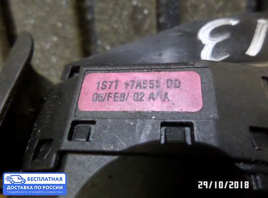 Подрулевой шлейф (кольцо SRS) на Ford Fiesta V (JH_, JD_)
