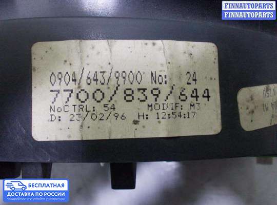 Щиток приборов на Renault Megane I