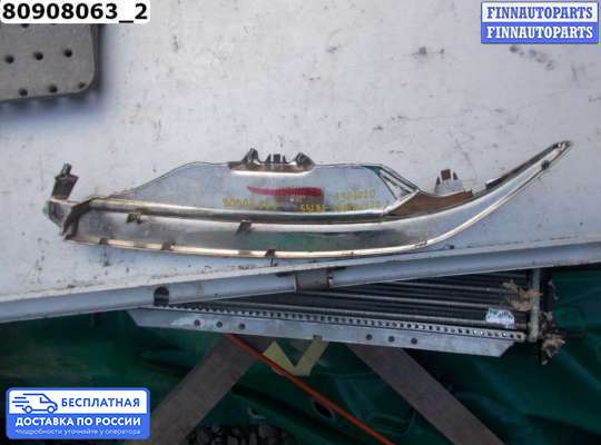 Планка под фары (ресничка) на Toyota Camry XV50