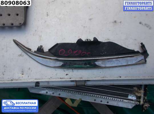 Планка под фары (ресничка) на Toyota Camry XV50